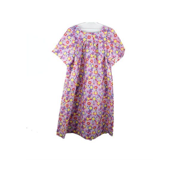 NOS Vintage 70s Floral Print MuuMuu Dress Large - Picture 2 of 11